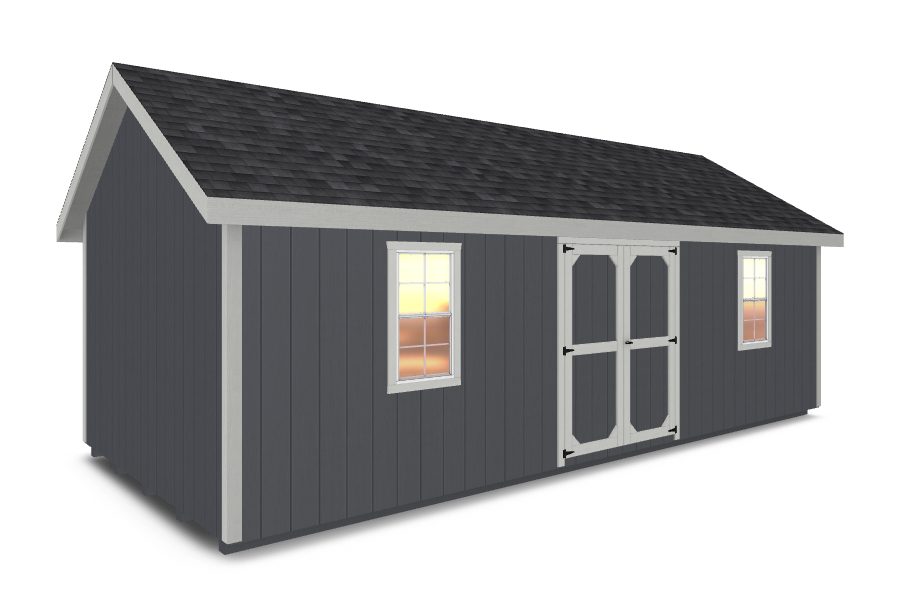 12x24 cottage shed design