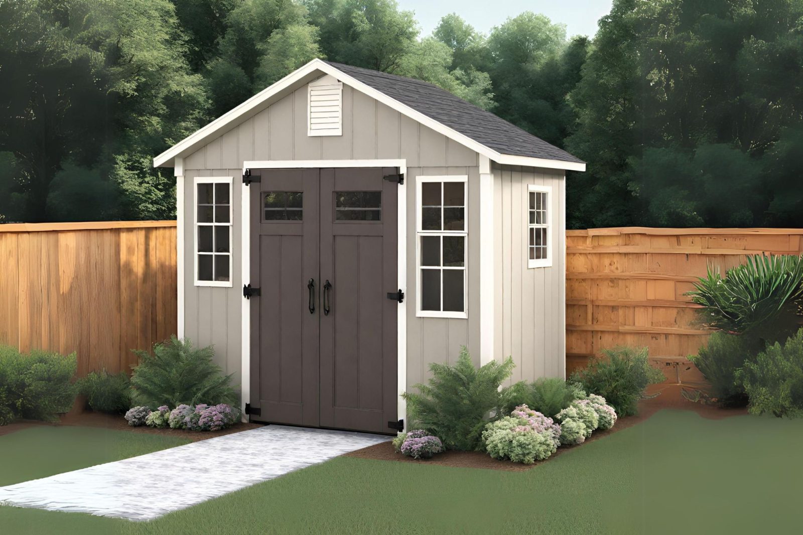 shed for curb appeal